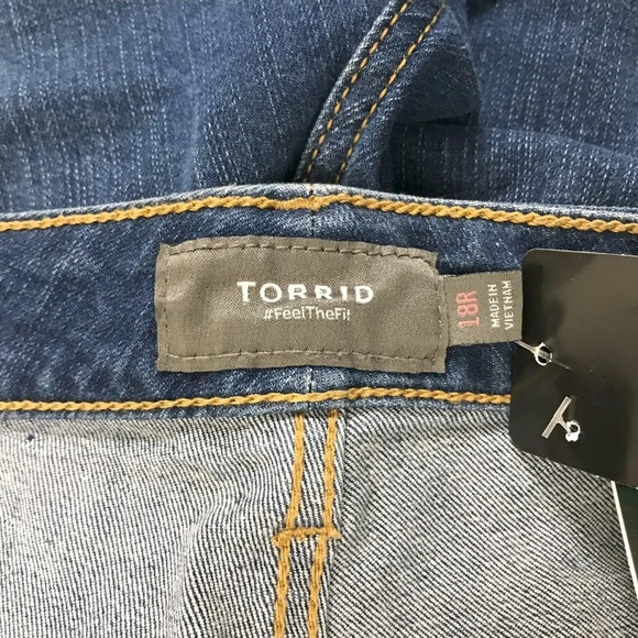 Torrid Perfect Skinny Ankle Mid-Rise Jeans - New! - Size 18 - Picture 5 of 5